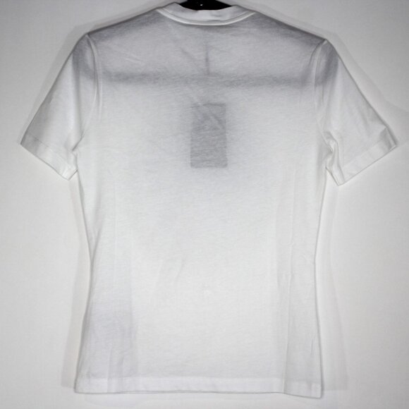 Versace Womens 40 Rhinestone White Cotton Jersey T-Shirt NEW M1122 - Picture 7 of 7